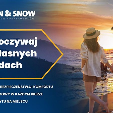 Apartamenty Sun & Snow Nadmorskie Tarasy Z Basenem Kolobrzeg Dış mekan fotoğraf